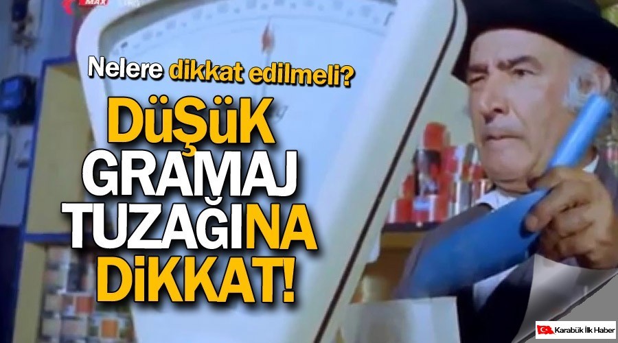  Dk gramaj tuzana dikkat!