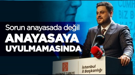 BTP lideri Hseyin Ba: Sorun anayasada deil anayasaya uyulmamasnda