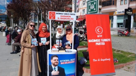 BTP Kad�n Kollar�'ndan Safranbolu'da stand �al��mas�