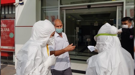 Karantinadan kat Belediyeye girerken yakaland