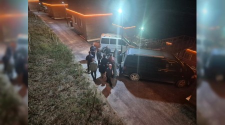 Yangn sonras 28 kii Karabk Belediyesi misafirhanesine yerletirildi