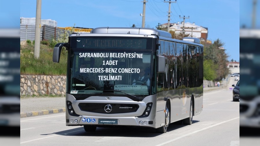 Safranbolu Belediyesine yeni nesil Otob�s