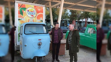 nl isimler Gven Kra ve Erkan Can'dan "Ak Hava Ara Mzesi"ne ziyaret