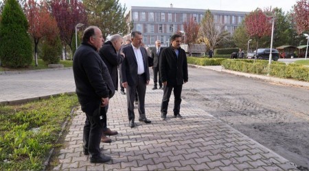 Rektr Krk, kamps ve renci ihtiyalarn yerinde gzlemledi