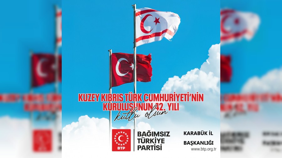 BTP Karabk l Bakanl KKTC'nin kuruluunun 42. yln  kutlad