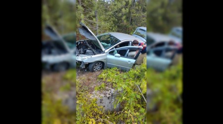 Karabk'te iki ayr trafik kazas: 2 yaral