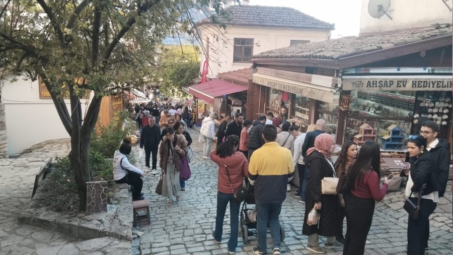 Safranbolu'da hafta sonu hareketlilii