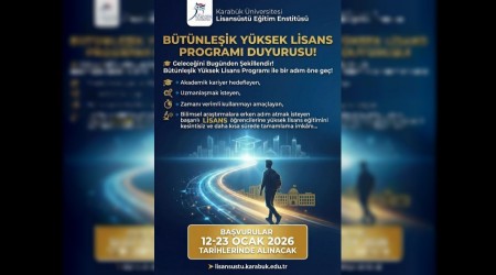 KBܒde b�t�nle�ik y�ksek lisans ba�vurular� ba�l�yor