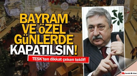 TESK'ten dikkat eken AVM aklamas!