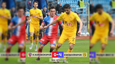 K.Karabkspor:0   Eskiehirspor:4