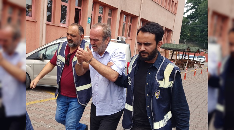 Evlat katili baba, cinayetten ve uyuturucu madde yetitirmekten adliyeye sevk edildi