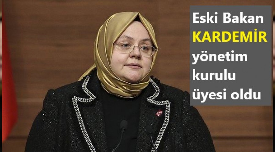 Eski Bakan Seluk KARDEMR Ynetim Kurulu yesi oldu