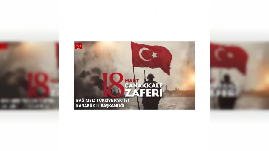 Ba�kan Danakol;"T�rk destan�n�n 111. y�l d�n�m� kutlu olsun"