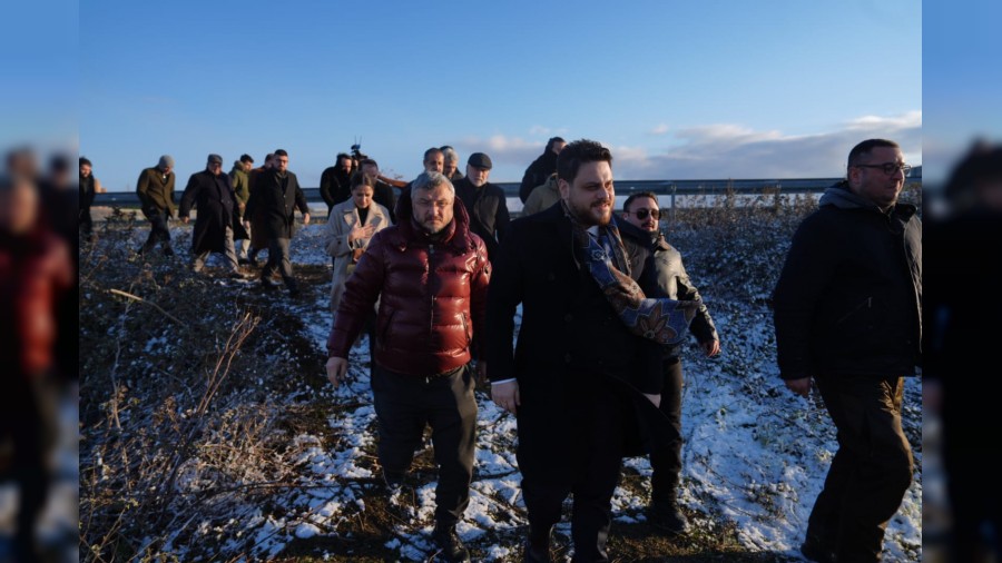 BTP Genel Bakan Hseyin Ba Silivri cezaevinde tutuklu bulunan mit zda ve Suat Tokta ziyaret etti.