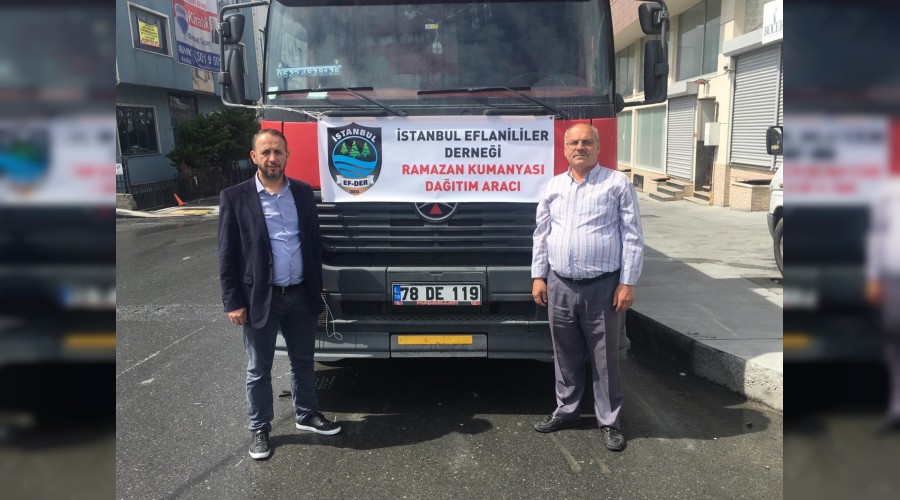 stanbul Eflaniler Dernei 285 aileye ramazan kumanyas datt