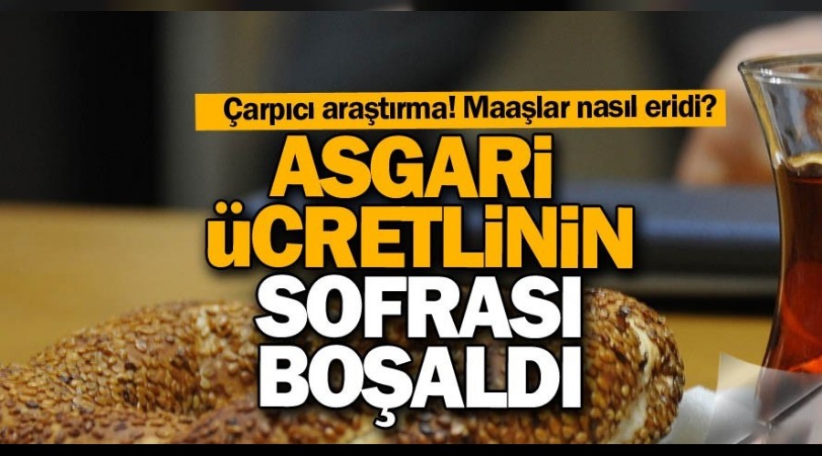  Asgari cretlinin sofras boald