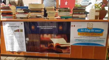 Ceza nfaz kurumuna ilk kitap ba Vali Grel'den