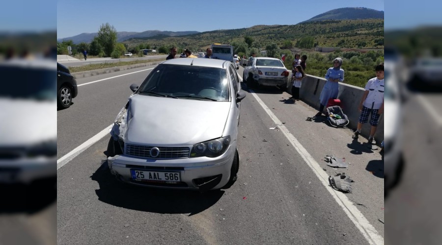 Karabkte zincirleme trafik kazas: 15 yaral