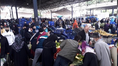 Vatandalar souk havaya ramen ar ve pazara akn etti