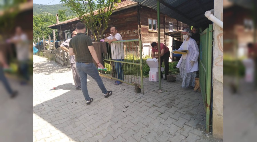 Cenaze namazna katlan iki kiinin testi pozitif kt