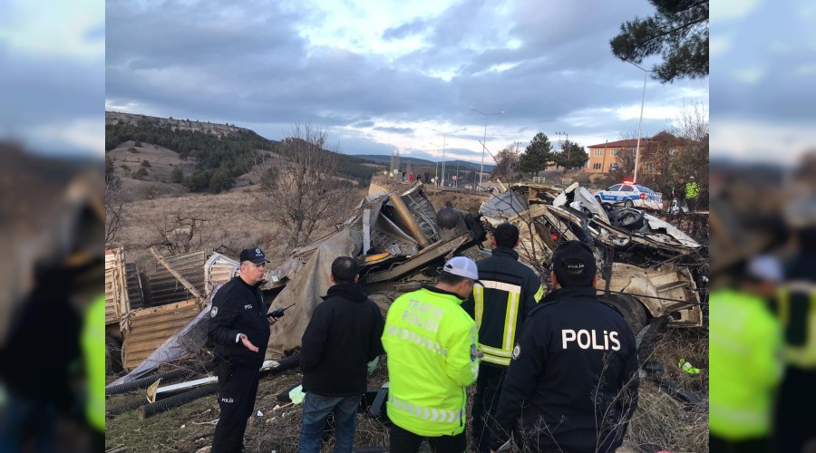 Freni boalan tr arampole devrildi: 1 l