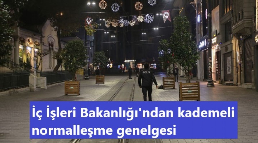 Kademeli normalleme genelgesi akland