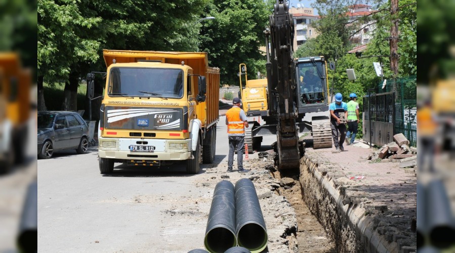 Safranbolu'da kireli su problemi zlecek