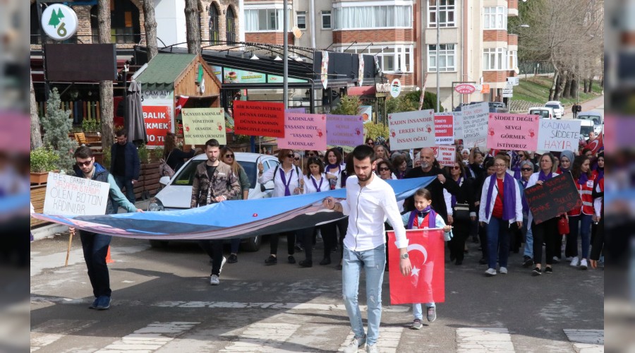 Safranboluda kadnlardan Farkndalk ve Dayanma yry