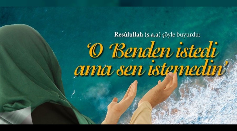 ‘O Benden istedi ama sen istemedin’