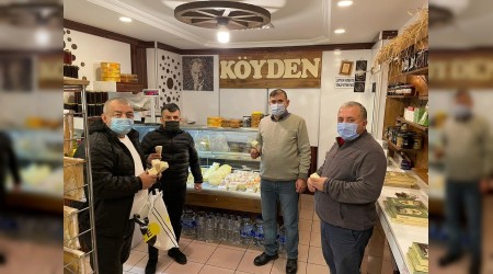 Karabksporlu futolcular Mahir Acarn lm yl dnmn unutmad