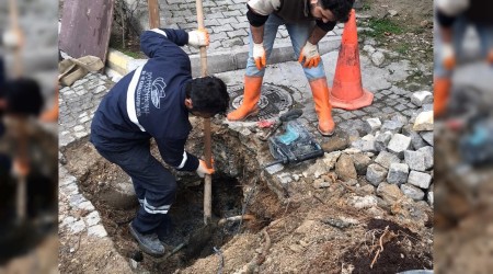 Safranbolu'da altyap almalar devam ediyor