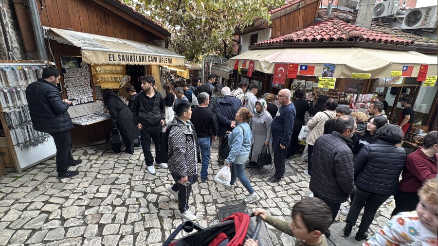 Safranbolu'da hafta sonu hareketlilii