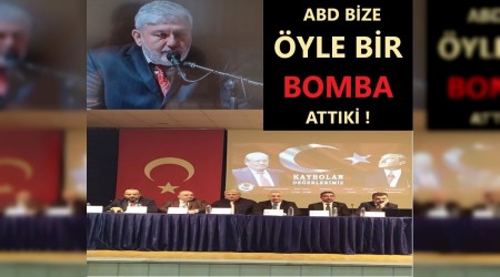 ABD bize yle bir bomba attki !