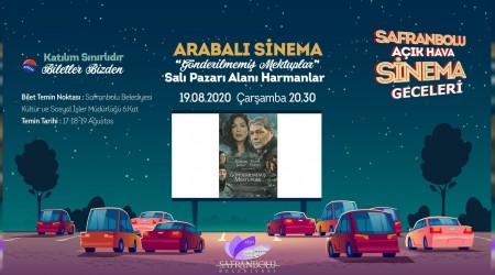 Safranbolu'da "arabal sinema" gsterimi 19 Austos'ta