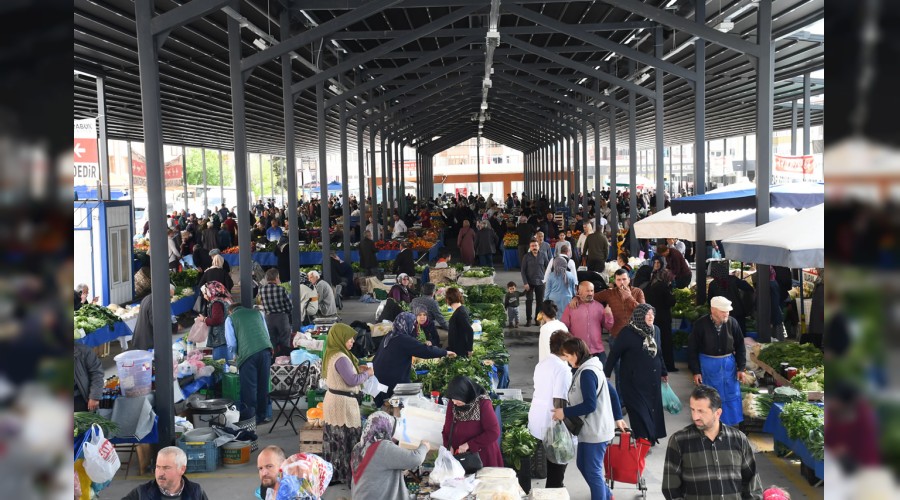 irinevler Mahallesi Kapal Pazar Yeri Hizmete Girdi