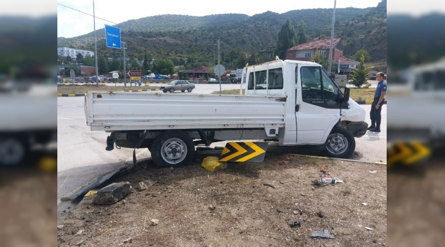 Trafik kazasnda 1'i bebek 5 kii yaraland