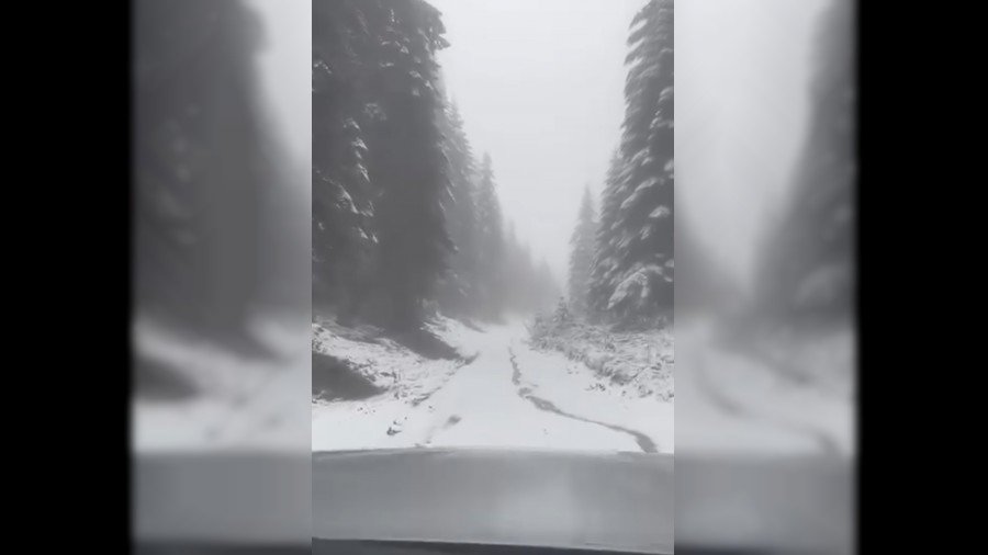 Karabkn yksek kesimlerinde kar ya devam ediyor