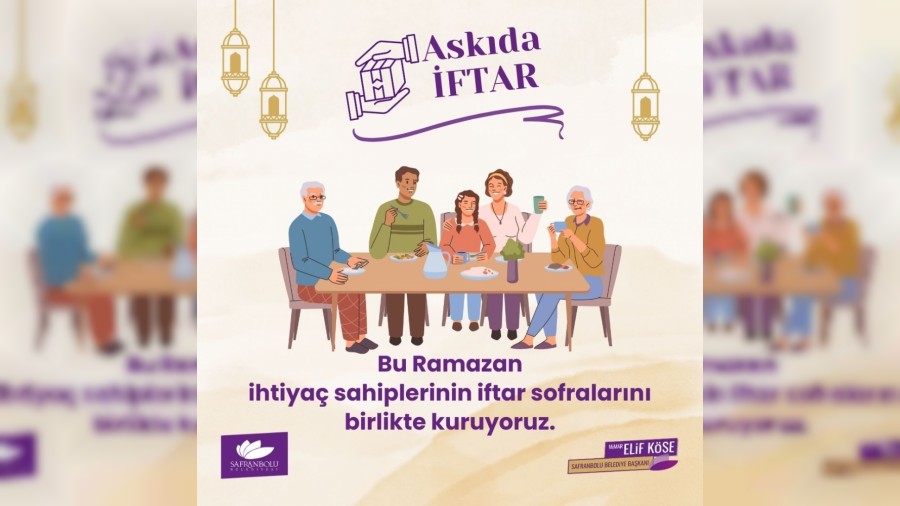 Safranbolu Belediyesinden Ramazan Boyunca Askda ftar Destei