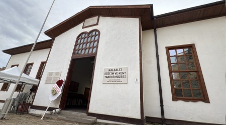 Tarihi rtiye binas "Kalealt Eitim ve Kent Tarihi Mzesi"ne dnt