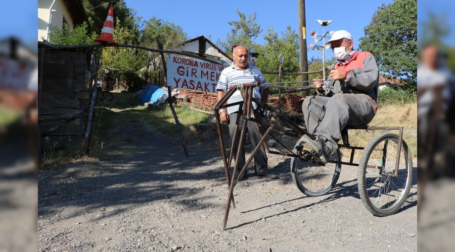 66 yandaki ii emeklisi ekirge gibi ara yapt