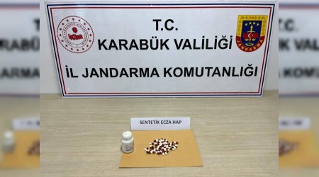 Karab�k�te 81 sentetik hap ele ge�irildi