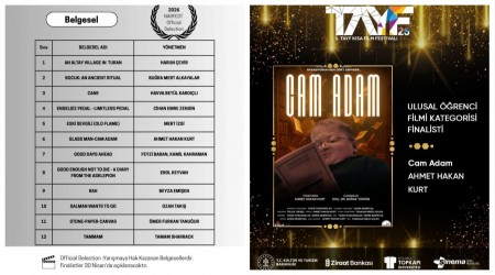 KBܒl� ��renciler "Cam Adam" belgeseliyle �ifte final elde etti