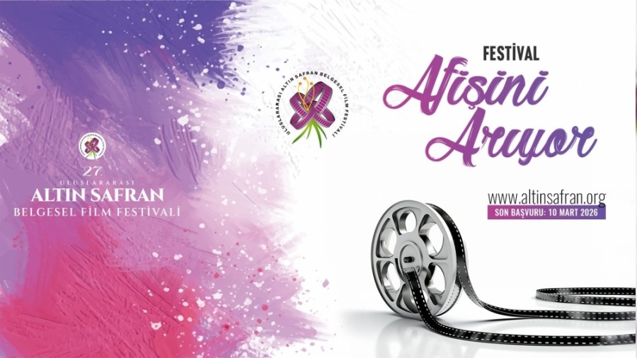 Uluslararas� Alt�n Safran Belgesel Film Festivali'nin afi�i yar��ma ile belirlenecek