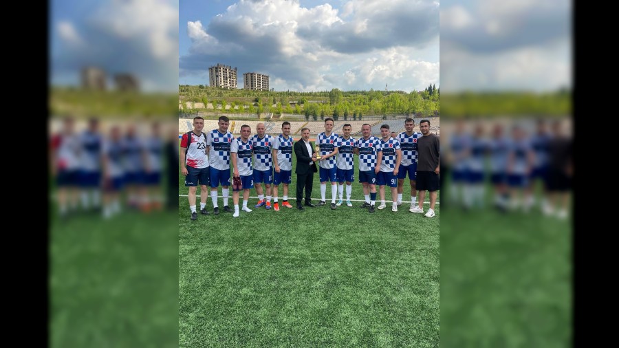 Bahar Futbol Turnuvasnda ampiyon Eskipazar Cezaevi