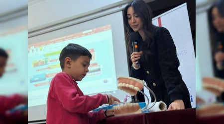 Karab�k Belediyesi'nden ��rencilere hijyen etkinli�i