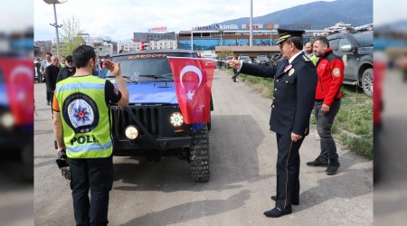 Polis haftas kutlamalarna Drift ve Off-Road heyecan damga vurdu