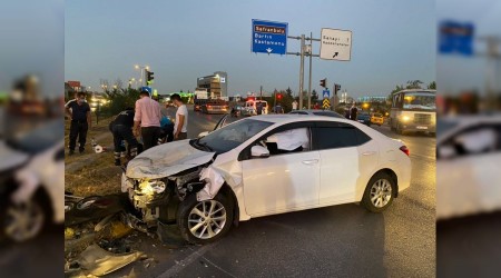 Ehliyetsiz src krmz kta geerek kazaya neden oldu, olay yerinden kat