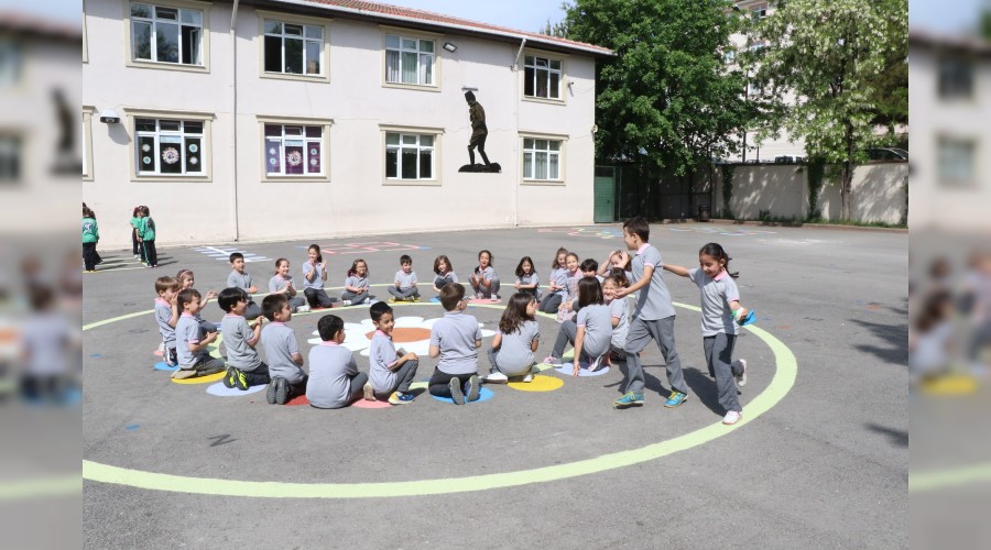 Safranbolu’da okul baheleri renciler iin renklendi 