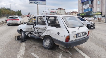 ki otomobilin arpt kaza an kamerada