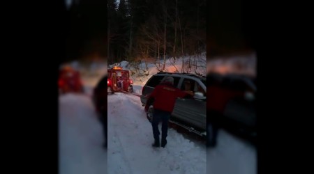 Karda aralar mahsur kalanlarn imdadna KARDOFF ekipleri yetiti